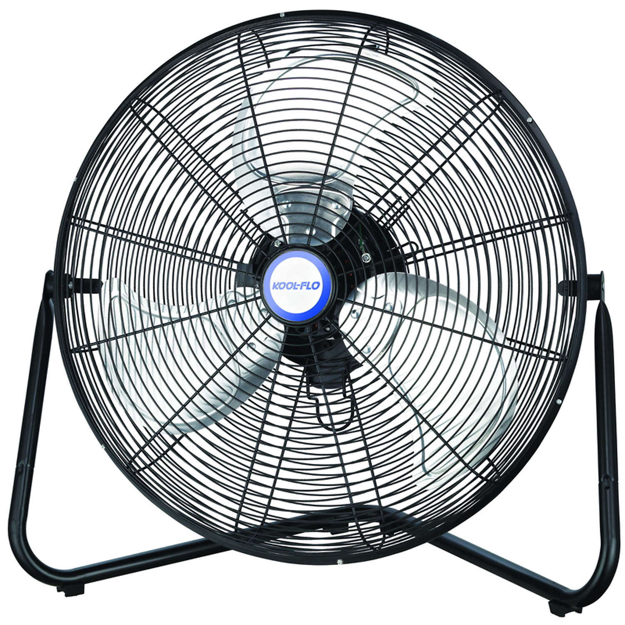 EdenDirect 18 in. 3-Speed High Velocity Heavy Duty Metal Industrial Floor Fans Oscillating Quiet for Outdoor/Indoor, Black